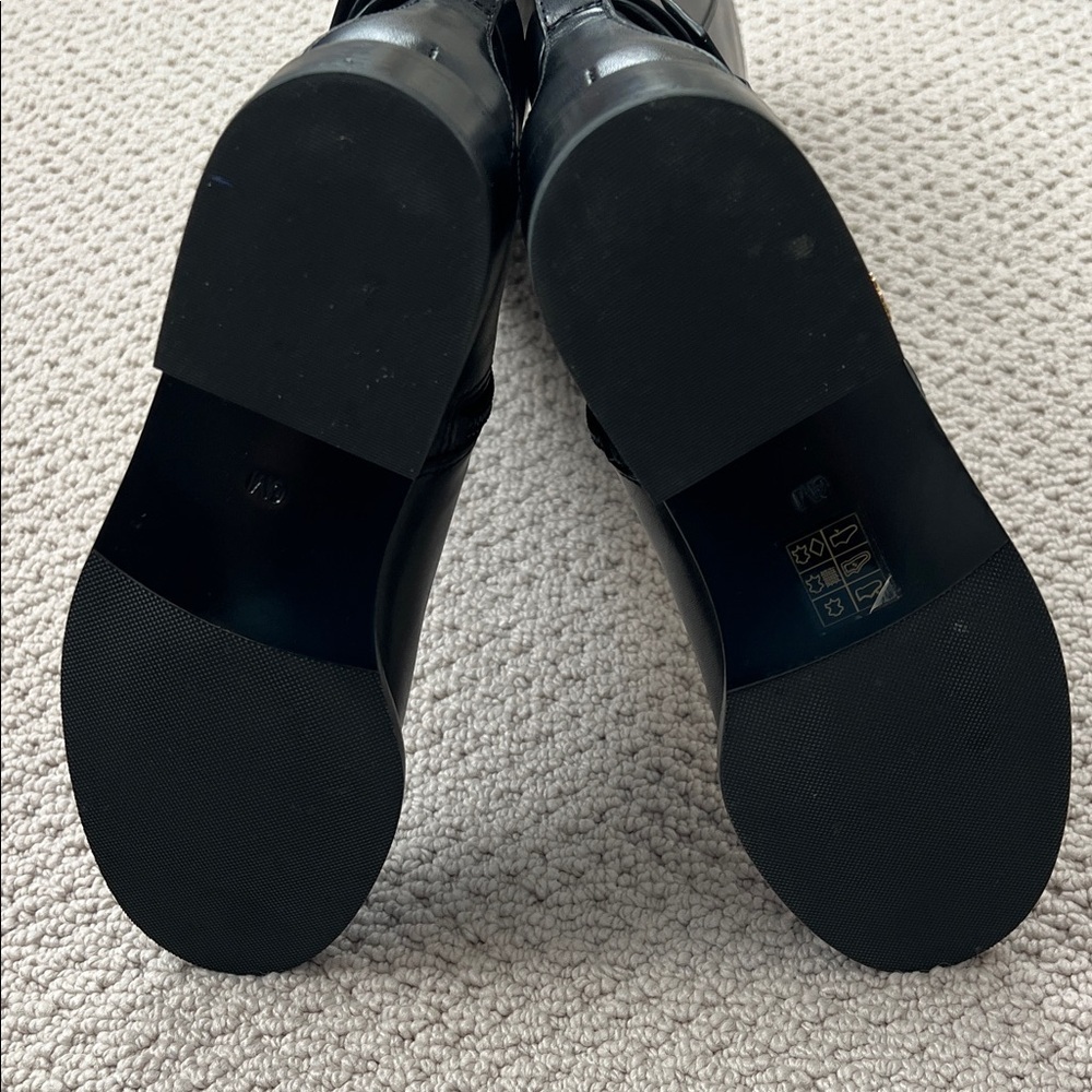 Tory Burch Brooke Knee-High Leather Boots - Picture 9 of 10